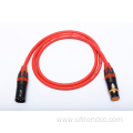 Custom Cannon XLR male to male audio Cable